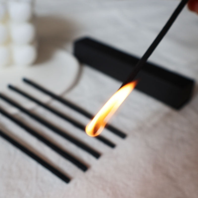 Black Wooden Matchsticks