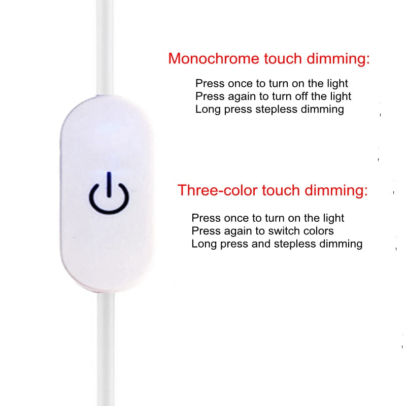 LED Spiral Table Lamp