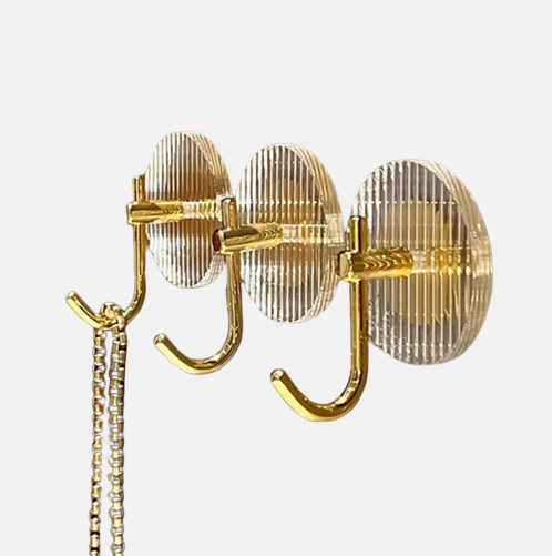 Acrylic Wall Hooks (set of 3)