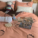 Strawberry Bed Sheets