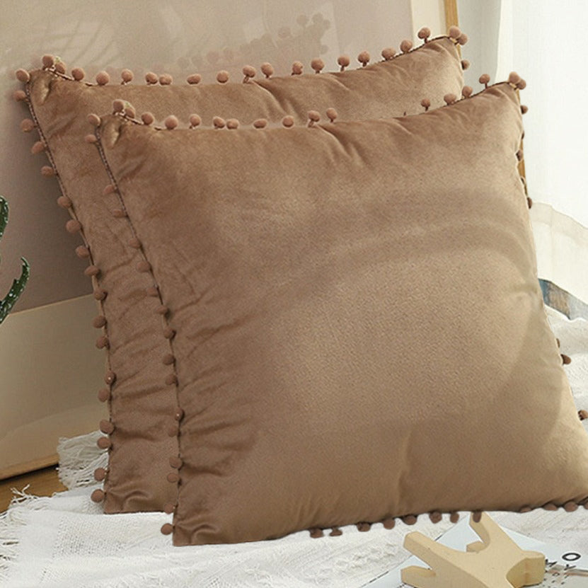 Velvet Cushion Cases (Set of 2)