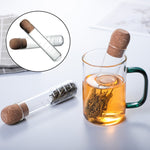 Glass Pipe Tea Infuser