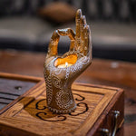 Candle Holder Mudra Hand