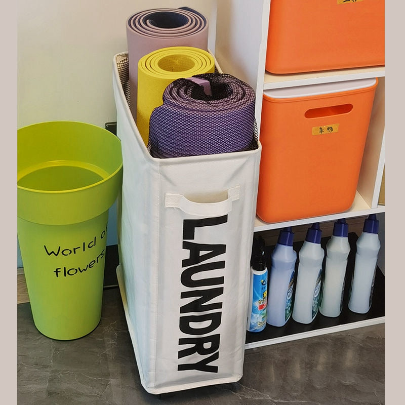Laundry Basket with Wheels