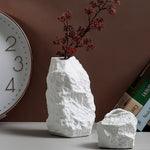 Irregular Stone Rockery Ceramic Vase