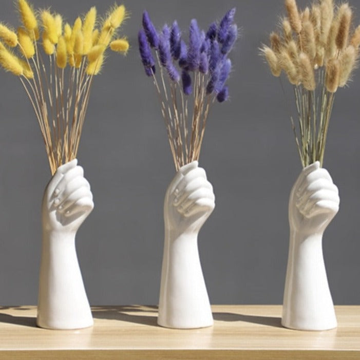 Ceramics Hand Vase
