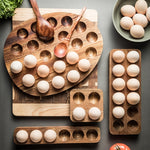 Wooden Egg Storage Tray
