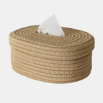 Cotton Rope Woven Tissue Box