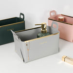 PU Leather Storage Box