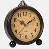 Classic Vintage-Style Metal Alarm Clock