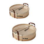 Round Rattan Basket