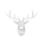 Deer Head Wall Decor Animal Resin Statue Sculpture