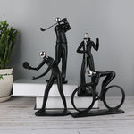 Sports Figures Resin Ornament