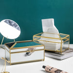 Mirror Tissue Box