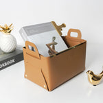 PU Leather Storage Box