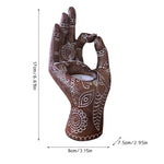 Candle Holder Mudra Hand