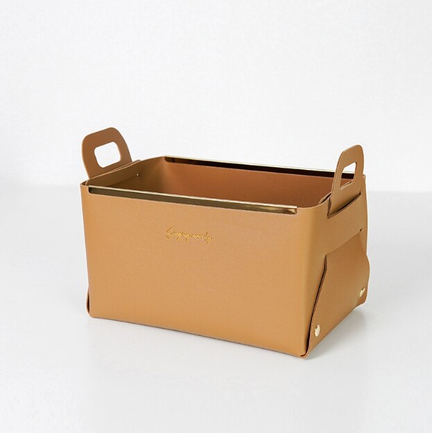 PU Leather Storage Box