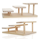 Wooden Sunglasses Holder Stand