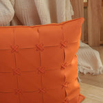 PU Leather Throw Cushion Covers
