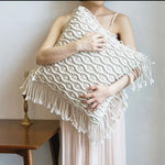 Macrame Pillow Cover