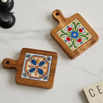 Wood-Ceramic Pot Mat
