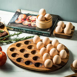 Wooden Egg Storage Tray