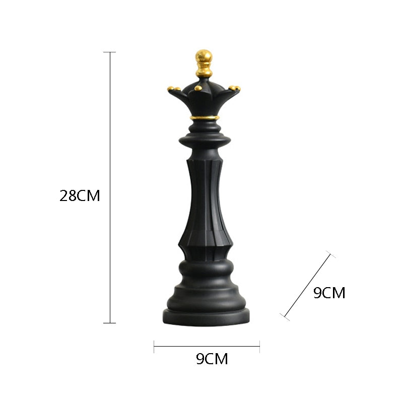 Retro International Chess Figurine