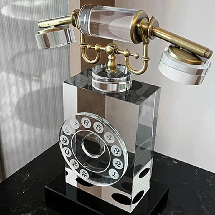 Vintage Crystal Telephone