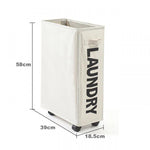 Laundry Basket with Wheels