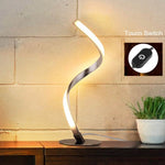 LED Spiral Table Lamp