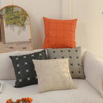 PU Leather Throw Cushion Covers