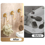 Acrylic Wall Hooks (set of 3)