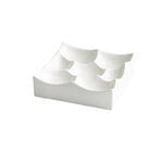 Divided ceramic plate