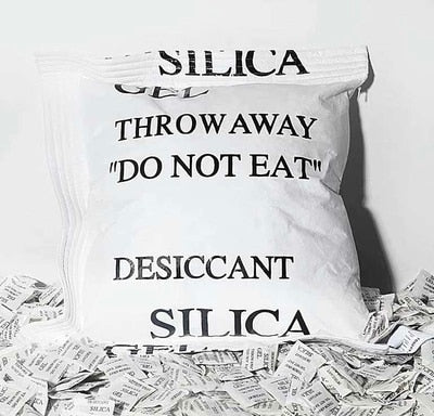 SILICA GEL Throw Pillow