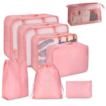 Packing cubes (set of 8)
