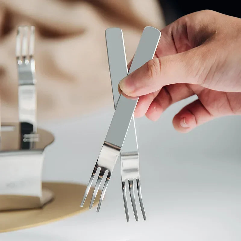 Fruit Fork Set with Stand