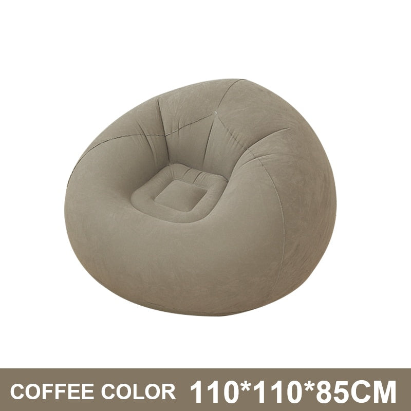 Spherical Flocking Inflatable Chair