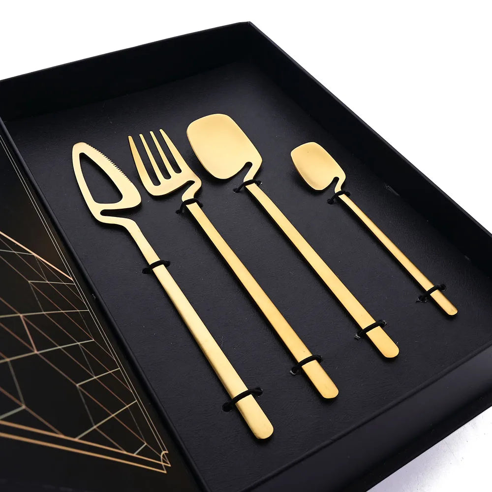 32-Piece Stainless Steel Cutlery Set