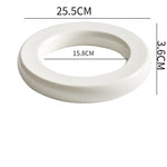 Hollow Circle Ceramic Plate