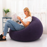 Spherical Flocking Inflatable Chair