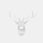 Deer Head Wall Decor Animal Resin Statue Sculpture