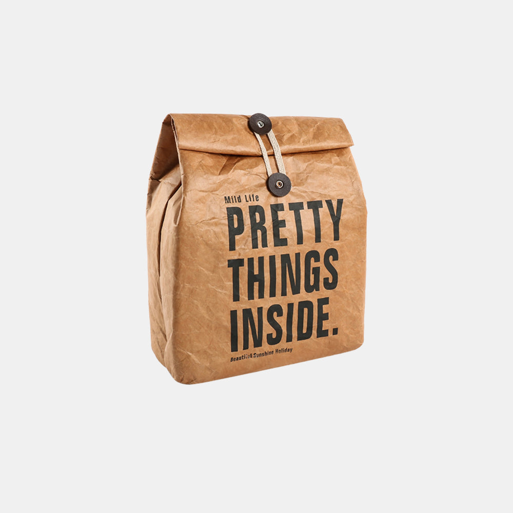 Reusable Brown Paper Bag