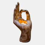 Candle Holder Mudra Hand