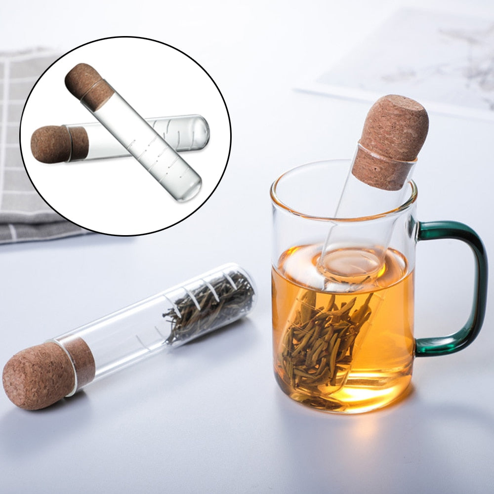 Glass Pipe Tea Infuser