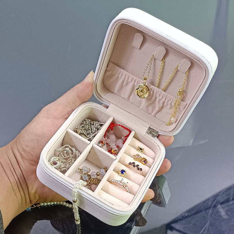 Portable Travel Jewelry Storage Box