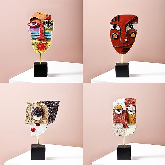 Face Art Figurines